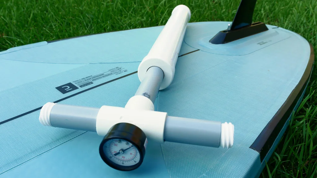 اصنع بنفسك مضخة هواء محمولة بضغط 25 رطل/بوصة مربعة لألواح التجديف وقوفاً والمنتجات القابلة للنفخ