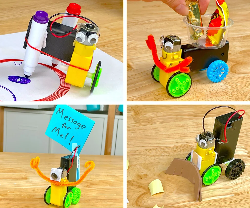 الروبوتات الصديقة - مشروع روبوت سهل للأطفال في مجال العلوم والتكنولوجيا والهندسة والرياضيات