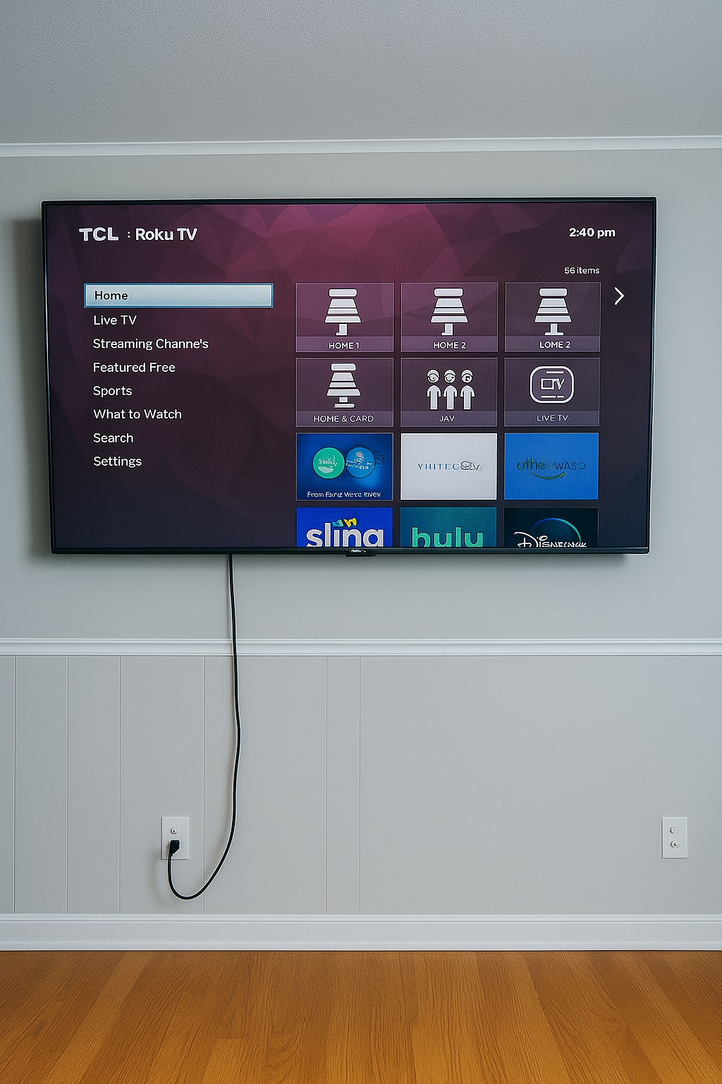 كيفية تعليق التلفزيون على الحائط